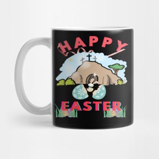 Happy Easter Shirt Retro Easter T-Shirt Gift For Easter Vintage Easter Tee Easter Day Shirt For Women & MEN Easter Decoration Groovy Easter T-Shirt Mug